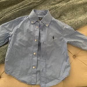 Boys blue and white Polo Ralph. Lauren sz 2T